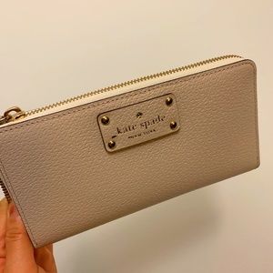 Kate Spade Spencer zip-around continental wallet